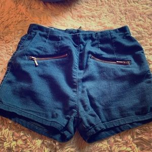 High waisted shorts